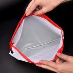 10 Stück doppelt genähte wiederverwendbare Obst-Sandwich-Beutel-Netzaufbewahrungstaschen mit doppelter Stärke, Größe: 30 cm x 43 cm, zufällige Farblieferung – Bild 6