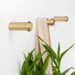 Messing Creative Wandbehang Schlüssel erhalten Hängehaken, Größe: 4,5x1,5 cm – Bild 2