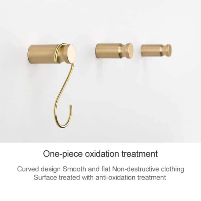 Messing Creative Wandbehang Schlüssel erhalten Hängehaken, Größe: 4,5x1,5 cm – Bild 5