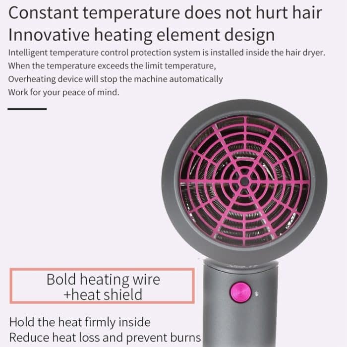 VGR V-400 Household Negative Ion Hair Dryers with 2 Gear Adjustment, Plug Type: EU Plug – Bild 7