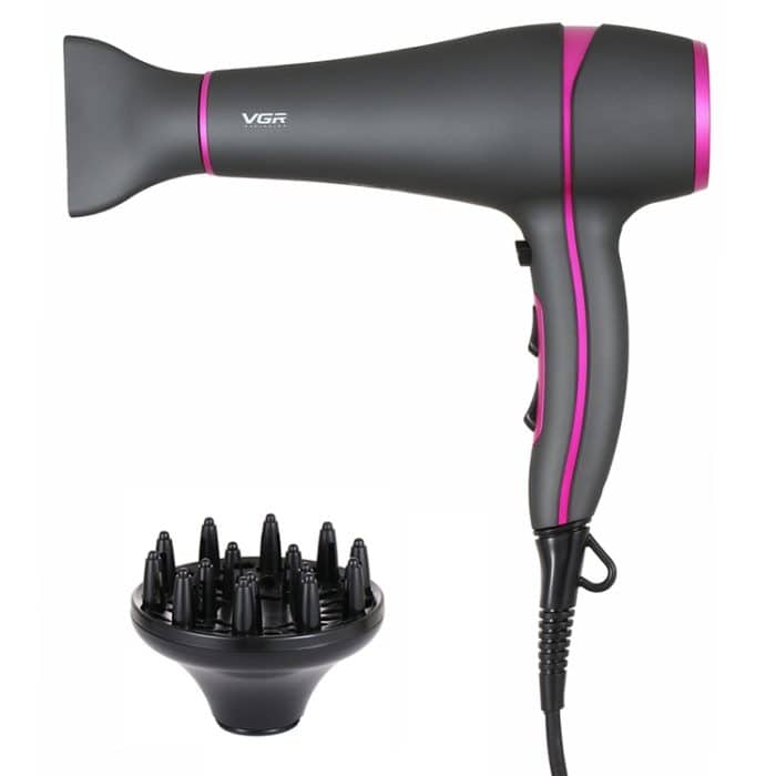 HCB0931.jpg VGR V-402 2200W Household Negative Ion Hair Dryers with 6 Gear Adjustment, Plug Type: EU Plug – Bild 1