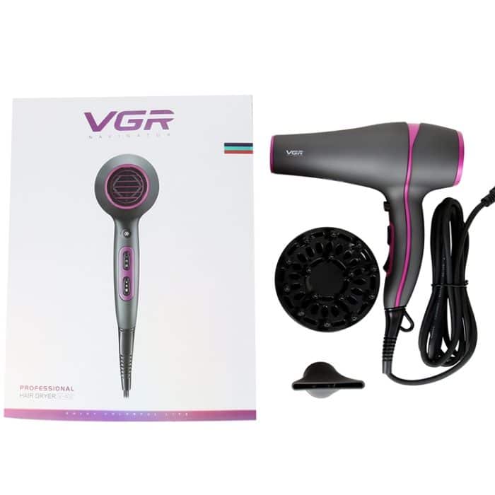 VGR V-402 2200W Household Negative Ion Hair Dryers with 6 Gear Adjustment, Plug Type: EU Plug – Bild 3