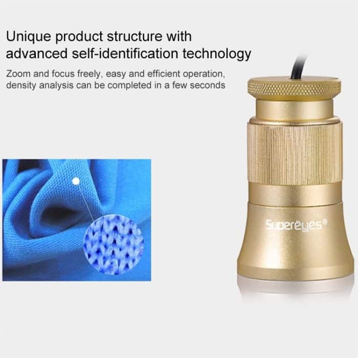 Supereyes C003 Textilkleidung Gaze Elektronische Tuch Spiegel Density Analyzer – Bild 4