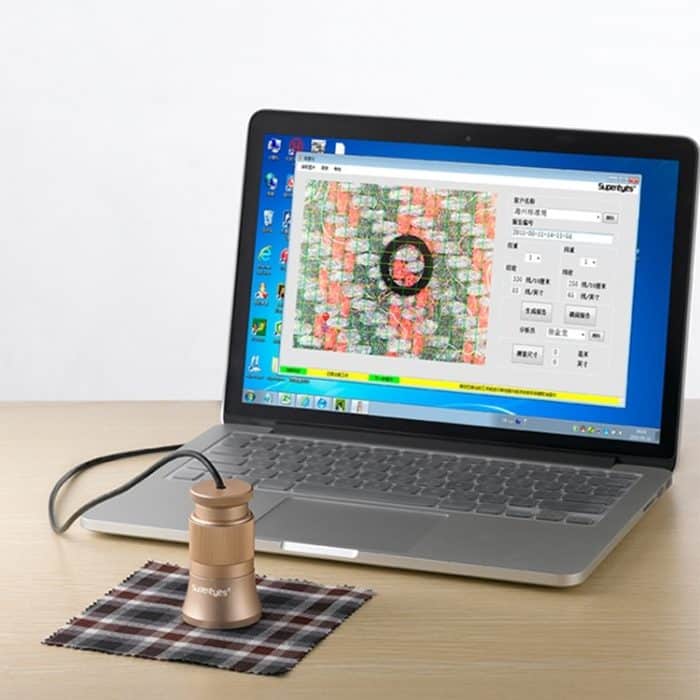 Supereyes C003 Textilkleidung Gaze Elektronische Tuch Spiegel Density Analyzer – Bild 6