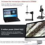 Supereyes B011 HD Digital-Elektronikmikroskop Industrielle Handy-Reparatur-Lupe – Bild 6