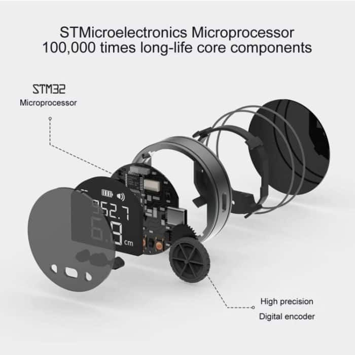Original Xiaomi Youpin Duka Elektronisches Lineal Tragbarer Entfernungsmesser LCD-Bildschirm Digitales Lineal, Digital Ruler – Bild 4