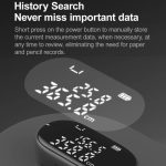 Original Xiaomi Youpin DUKA ATuMan Q2 Elektronisches Lineal Tragbares digitales Radmaßband, DUKA ATuMan Q2 – Bild 11