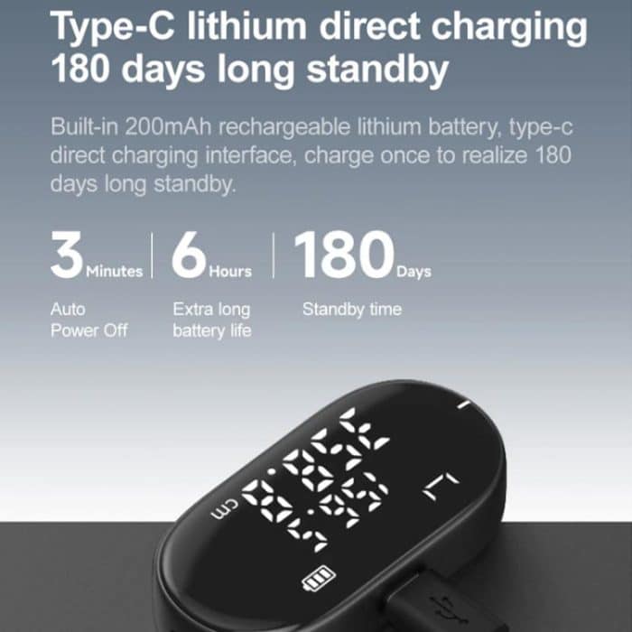 Original Xiaomi Youpin DUKA ATuMan Q2 Elektronisches Lineal Tragbares digitales Radmaßband, DUKA ATuMan Q2 – Bild 9