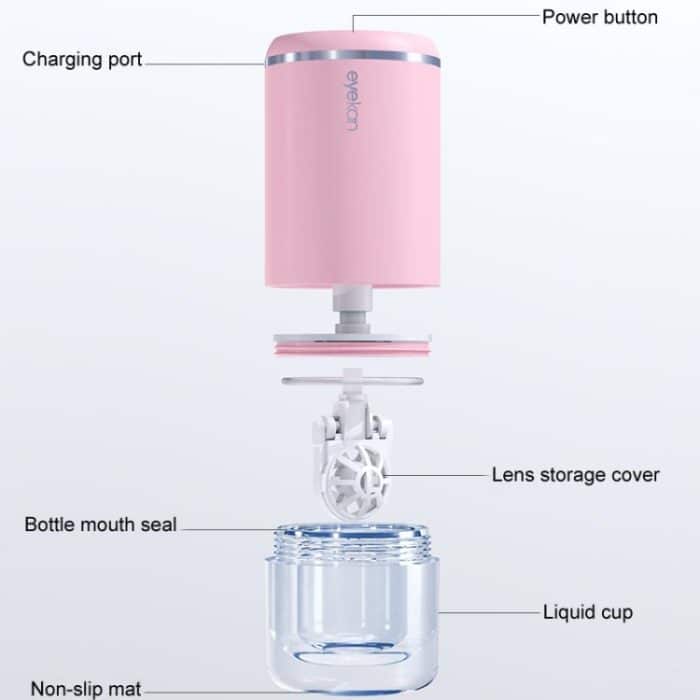 Eyekan HL-988 Ultraschall-Automatikreiniger Beauty Lens Elektrisches Reinigungsinstrument – Bild 3