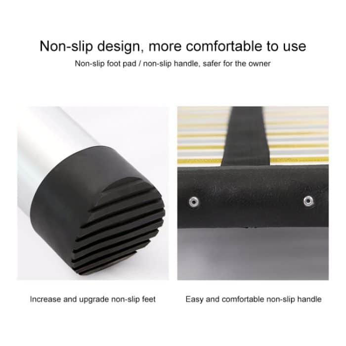 Multifunktionale einseitige Teleskopleiter aus verdickter Aluminiumlegierung, Größe: 2,9 m – Bild 5