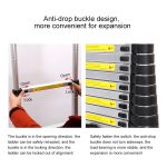 Multifunktionale einseitige Teleskopleiter aus verdickter Aluminiumlegierung, Größe: 2,9 m – Bild 7