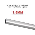 Multifunktionale einseitige Teleskopleiter aus verdickter Aluminiumlegierung, Größe: 3,5 m – Bild 6