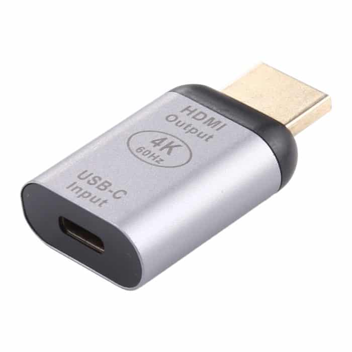 Adapter für Aluminiumlegierung Typ-C / USB-C-Buchse auf HDMI-Stecker – Bild 2