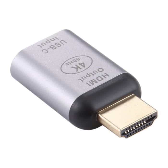 Adapter für Aluminiumlegierung Typ-C / USB-C-Buchse auf HDMI-Stecker – Bild 4