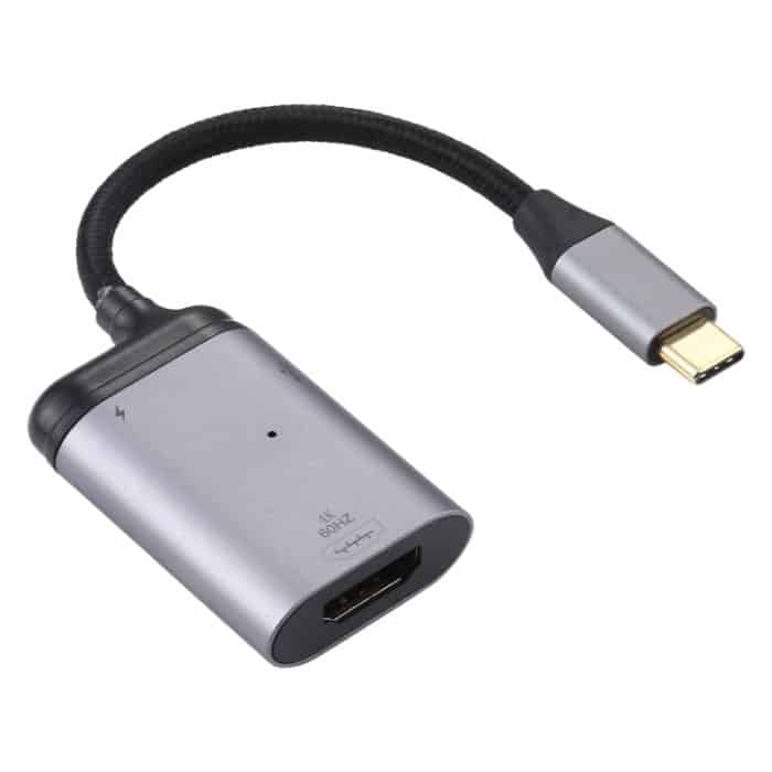 4K 60Hz USB-C / Typ C zu HDMI + PD Datensynchronisationsadapterkabel – Bild 2