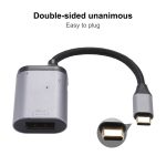 4K USB-C / Typ C zu DisplayPort 1.4 + PD Data Sync Adapterkabel – Bild 5