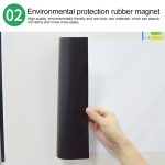 A3 PET Magnetic Soft Whiteboard Message Board Kühlschrankmagnet, Größe: 29,7 cm x 42 cm – Bild 6