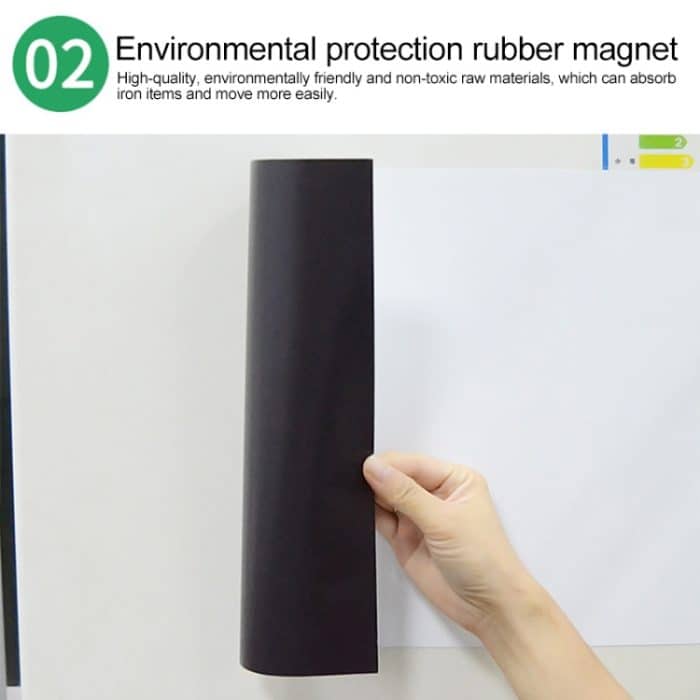 A3 PET Magnetic Soft Whiteboard Message Board Kühlschrankmagnet, Größe: 29,7 cm x 42 cm – Bild 6