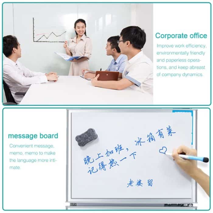 A3 PET Magnetic Soft Whiteboard Message Board Kühlschrankmagnet, Größe: 29,7 cm x 42 cm – Bild 9