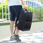 HAWEEL 14 W Solarpanel Power Rucksack Laptoptasche mit Griff und 5 V/2,1 A max. USB-Ladeanschluss, 14W Backpack 2 – Bild 12