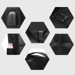 HAWEEL 14 W Solarpanel Power Rucksack Laptoptasche mit Griff und 5 V/2,1 A max. USB-Ladeanschluss, 14W Backpack 2 – Bild 5