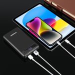 HAWEEL DIY 6 x 18650 Akku 24 W Schnelllade-Powerbank-Box mit Display, ohne Akku, 6 x 18650 Battery – Bild 6