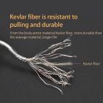 KZ B 8-poliges sauerstofffreies Kupfer versilbertes Upgrade-Kabel für KZ ZST / ES4 / ZS10 / AS10 / BA10 Kopfhörer – Bild 5