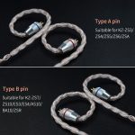 KZ B Kupfer-Silber Mixed Plated Upgrade-Kabel für KZ ZST / ZS10 / ES4 / AS10 / BA10-Kopfhörer – Bild 7