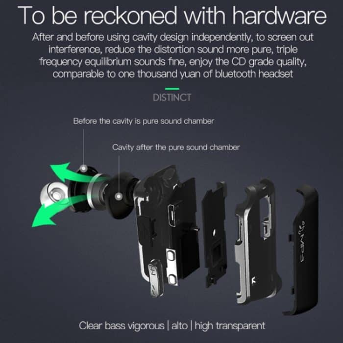 J2 Bluetooth 4.2 Binauraler hängender kabelloser Sport-Bluetooth-Kopfhörer, integrierter Speicher – Bild 15