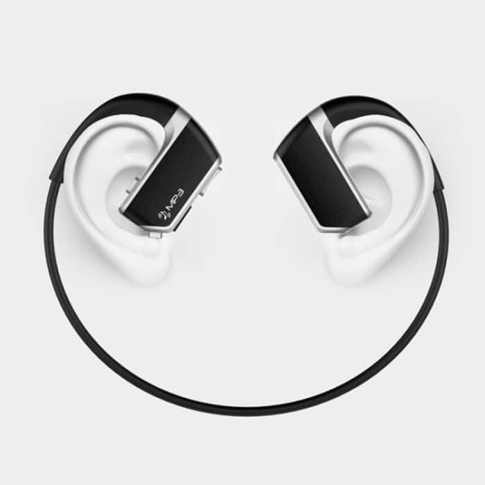 J2 Bluetooth 4.2 Binauraler hängender kabelloser Sport-Bluetooth-Kopfhörer, integrierter Speicher – Bild 3