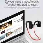 J2 Bluetooth 4.2 Binauraler hängender kabelloser Sport-Bluetooth-Kopfhörer, integrierter Speicher – Bild 8