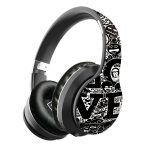 B1 Graffiti-Muster Drahtloses Bluetooth V5.0-Headset