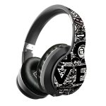 B1 Graffiti-Muster Drahtloses Bluetooth V5.0-Headset – Bild 2