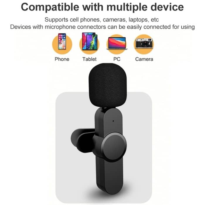 8-Pin-Schnittstelle Live-Broadcast-WLAN-Lavalier-Mikrofon – Bild 6