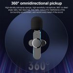 8-Pin-Schnittstelle Live-Broadcast-WLAN-Lavalier-Mikrofon – Bild 10