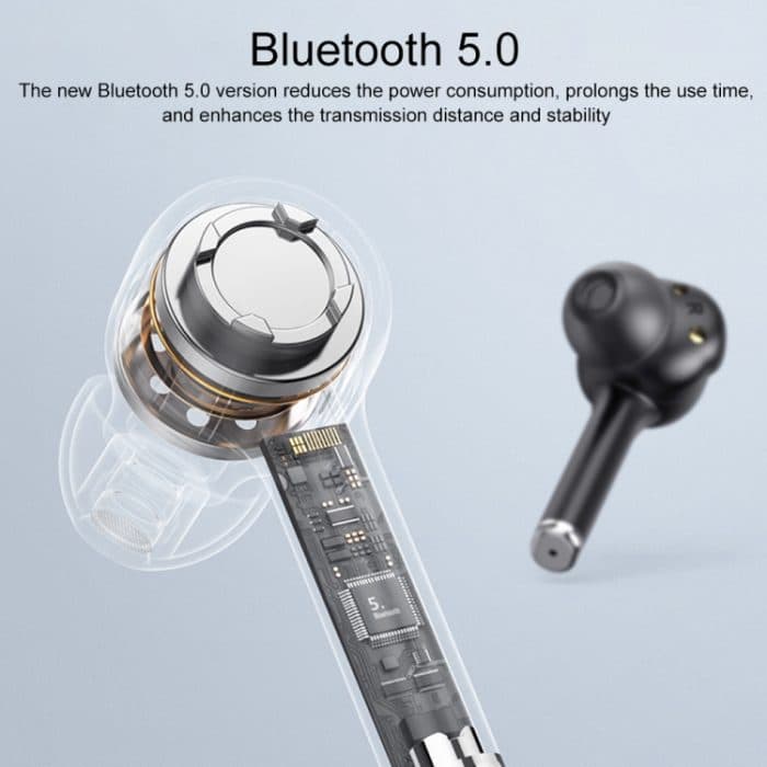 MI4 Bluetooth 5.0 LED-Digitalanzeige Intelligente Rauschunterdrückung Echter kabelloser Bluetooth-Kopfhörer – Bild 6