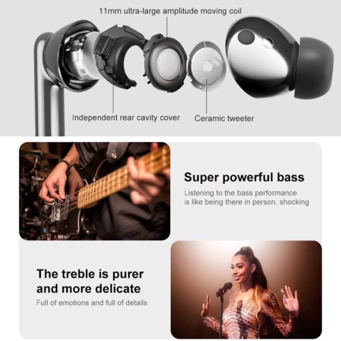 Original Honor Earbuds 3 Pro TWS Bluetooth-Kopfhörer mit Rauschunterdrückung und Körpertemperaturerkennung – Bild 5