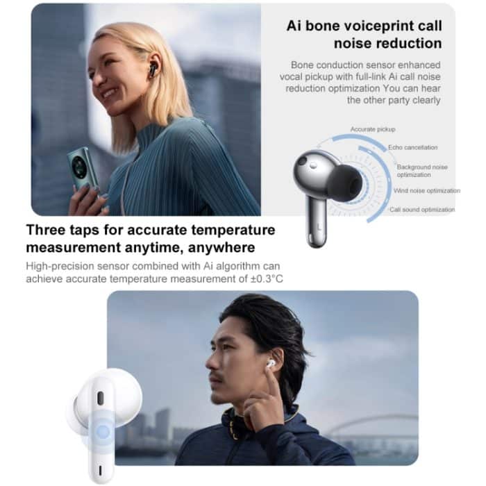 Original Honor Earbuds 3 Pro TWS Bluetooth-Kopfhörer mit Rauschunterdrückung und Körpertemperaturerkennung – Bild 6