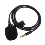 ZS0154 Aufnahme-Clip-on-Kragen-Krawatte-Mobiltelefon-Lavalier-Mikrofon, Kabellänge: 1,2 m, 1.2m – Bild 4