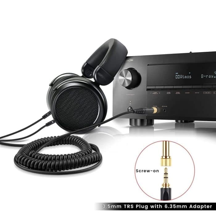 ZS0227 Kopfhörer Dual 3,5 mm Feder-Audiokabel für Denon AH-D7100 7200 D600 D9200 5200 – Bild 4