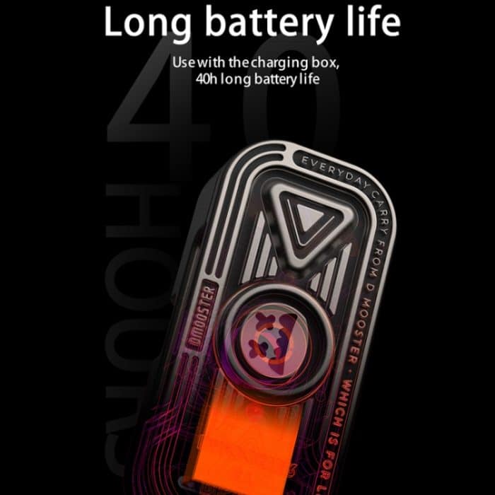 D Monster D15 IPX4 Wireless Bluetooth 5.3 Kopfhörer Fingertip Spinner – Bild 6