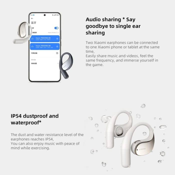 Original Xiaomi Bluetooth 5.3 Open-Ear-Wireless-Bluetooth-Ohrhörer – Bild 10
