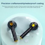 F730 TWS IPX4 Wasserdichter Digitalanzeige-Halb-In-Ear-Bluetooth-Kopfhörer, F730 Black – Bild 6