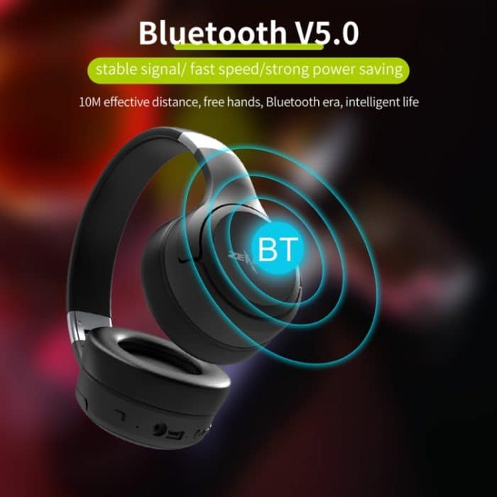 ZEALOT B28 Bluetooth-Stereo-Musik-Headset mit faltbarem Kopfband und Display – Bild 10