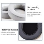 2 PCS für Razer Kraken 7.1 V2 Pro Kopfhörerkissen Schwamm Grau Netzabdeckung Ohrenschützer Ersatz-Ohrpolster – Bild 3