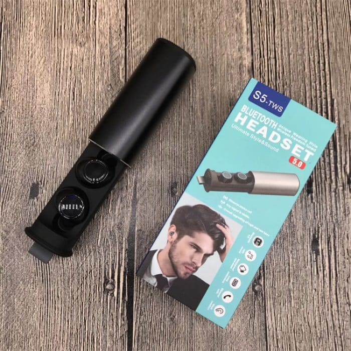 S5 Twins Sports magnetische Ear-in TWS Bluetooth V5.0 kabellose Kopfhörer – Bild 5