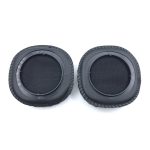1 Paar Kunstlederimitat + Memory Foam Soft Headphone Jacket Ohrenschützer für Marshall MID ANC, mit Gummiplattenschnalle – Bild 3