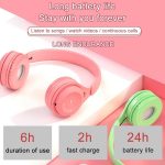 Y08 Macaron Bluetooth-Headset in Hifi-Klangqualität, unterstützt Anrufe, TF-Karte und 3,5-mm-AUX – Bild 8