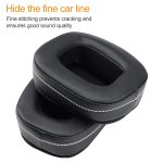 2 Stück für DENON AH-D600 / AH-D7100 Kopfhörer-Schutzhülle aus weichem Schwamm, For DENON AH-D600(Black White), For DENON AH-D600(Black Brown) – Bild 3