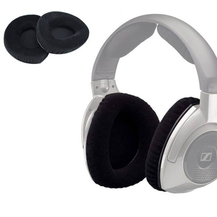 2 Stück für Sennheiser RS160 / 170 / HDR170 / 180/160 Flanell-Kopfhörer-Kissenbezug Ohrenschützer Ersatz-Ohrpolster ohne Schnalle – Bild 3